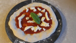 Authentic neapolitan pizza