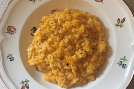 Easy pumpkin risotto