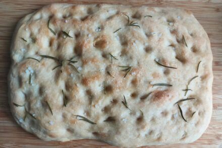 Easy rosemary focaccia