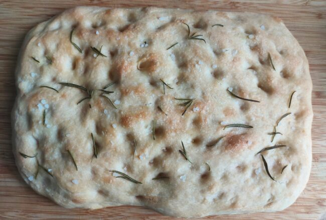 Easy rosemary focaccia Easy rosemary focaccia